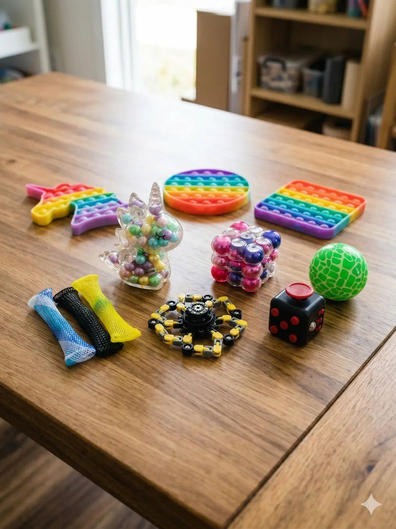 Les Fidgets TDAH : les objets anti-stress parfaits pour réguler l’agitation