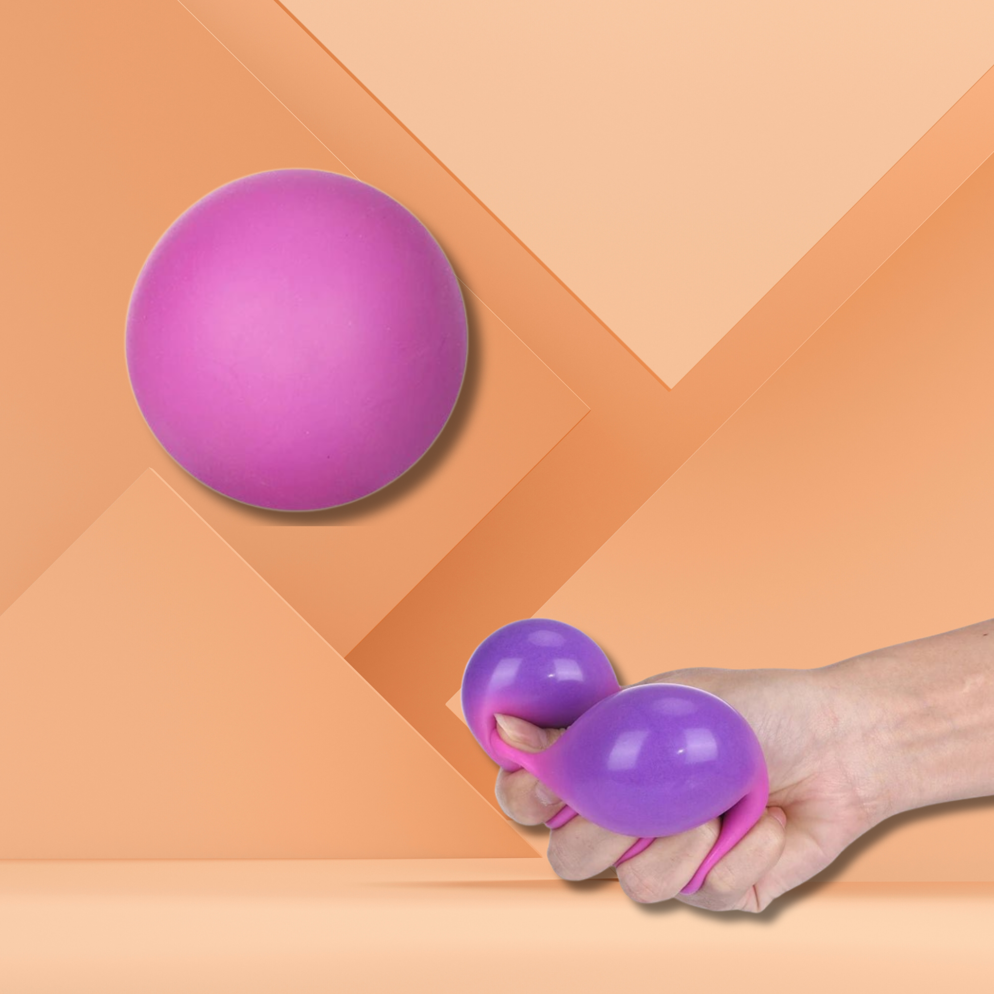 Balle sensorielle anti-stress – À presser pour se recentrer