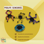 Poulpe Sensoriel TDAH - Apaisement et Concentration