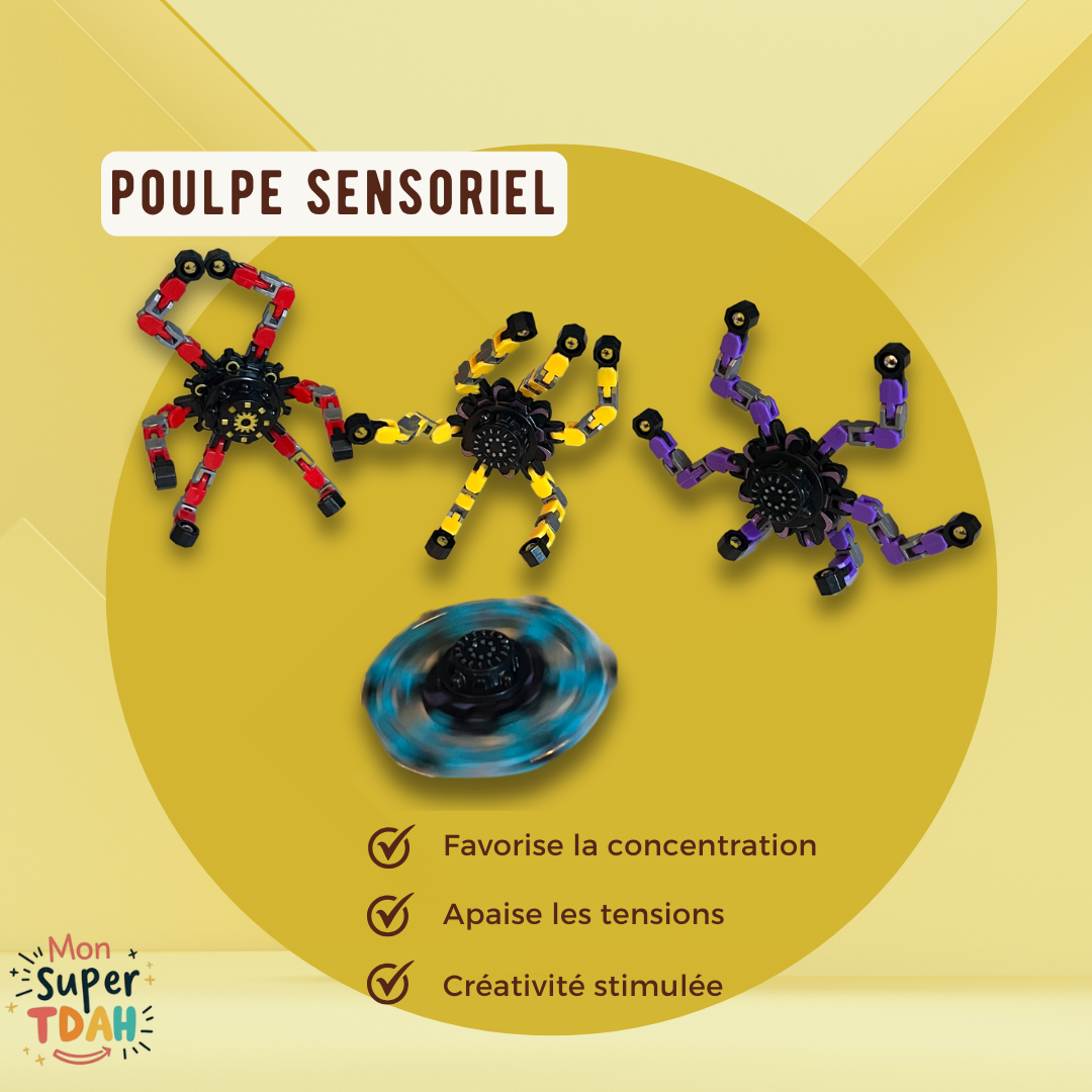 Poulpe sensoriel – Apaiser l’agitation