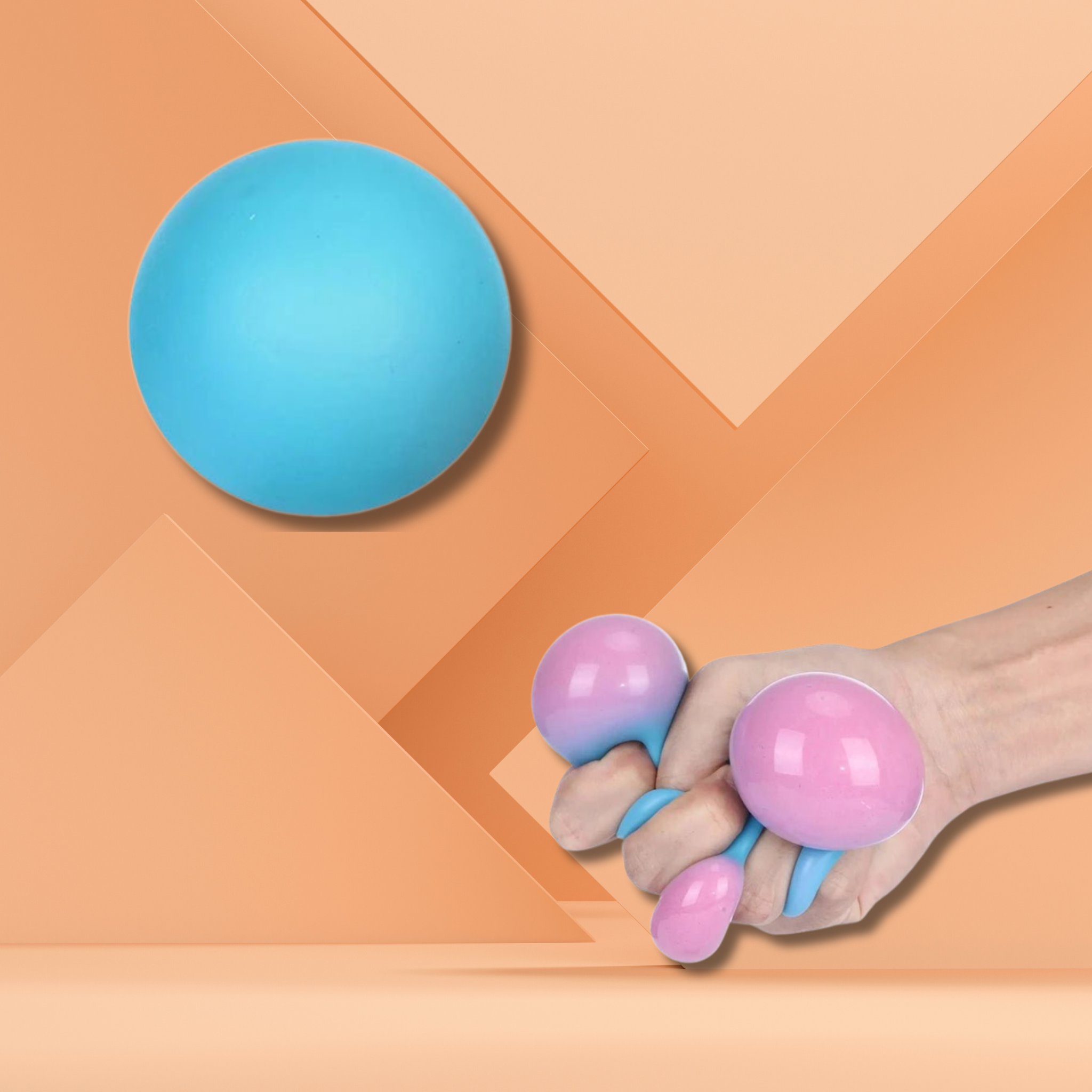 Balle sensorielle anti-stress – À presser pour se recentrer
