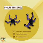 Poulpe Sensoriel TDAH - Apaisement et Concentration