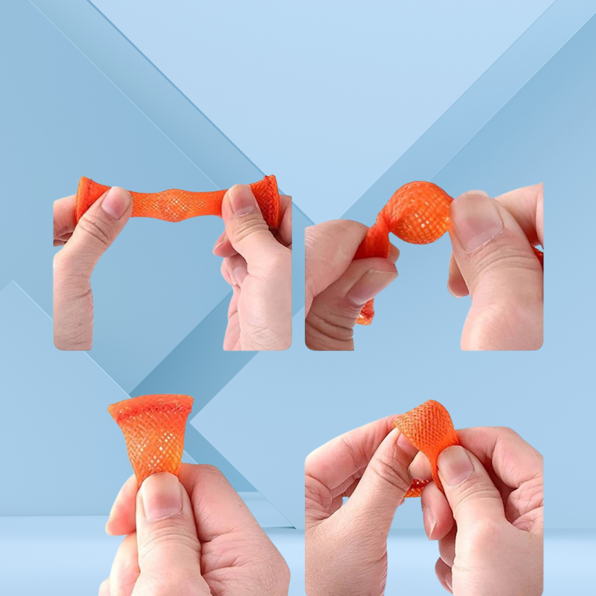 Filet sensoriel avec bille – Pour apaiser les mains agitées