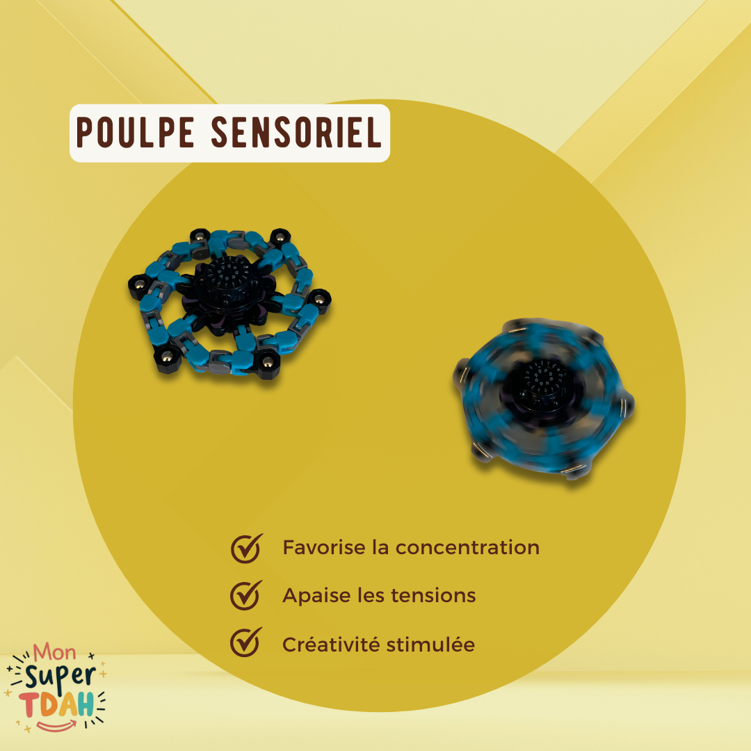 Poulpe sensoriel – Apaiser l’agitation