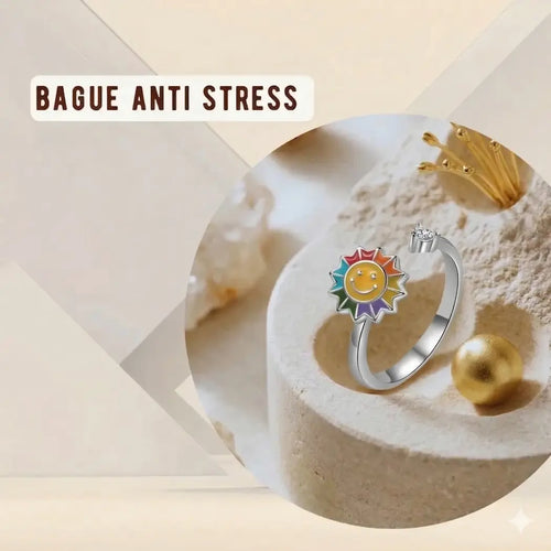 Bague anti stress tournante