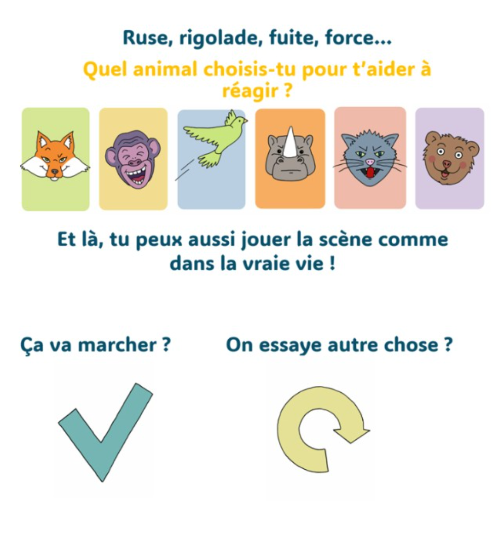 Jeu cartes émotions harcèlement : affirme-toi 4-8 ans