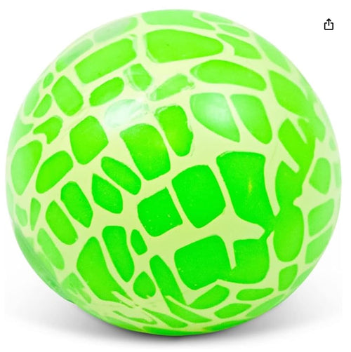 Balle squishy anti-stress TDAH motif tortue verte - fidget sensoriel liquide apaisant pour enfants