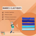 Lot de 5 bandes élastiques