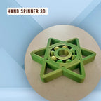 présentation spinner étoile verte