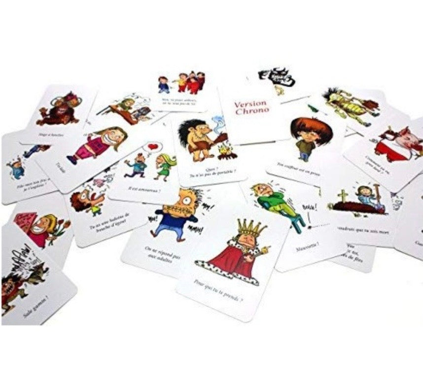 Jeu cartes répartie harcèlement : réponds aux moqueries 8 ans+