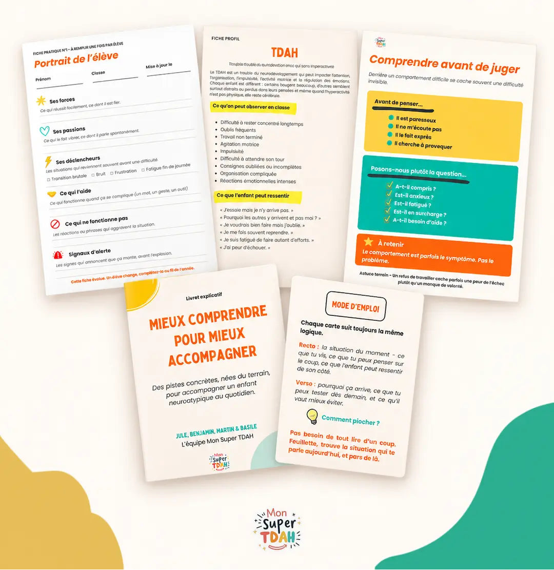 Sauve qui prof ! Kit enseignant TDAH et neuroatypie