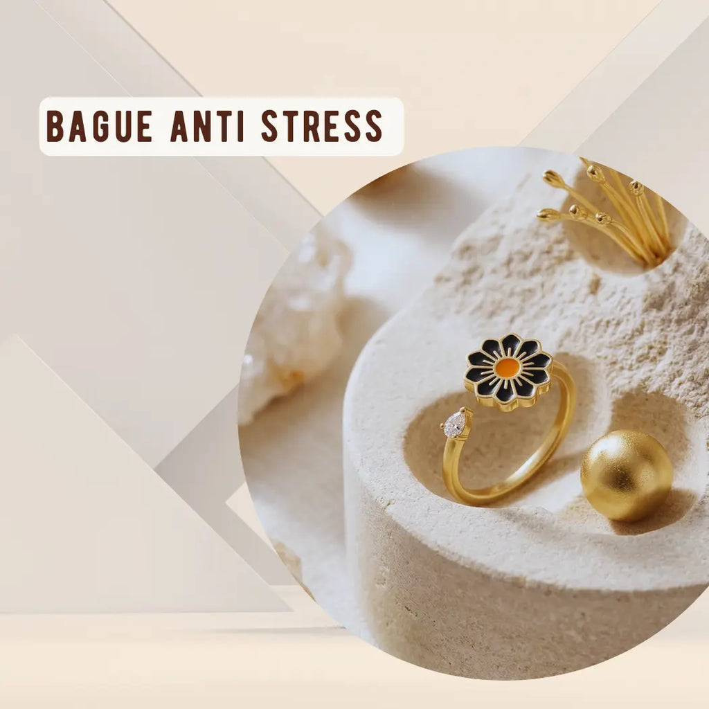 Bague anti stress tournante