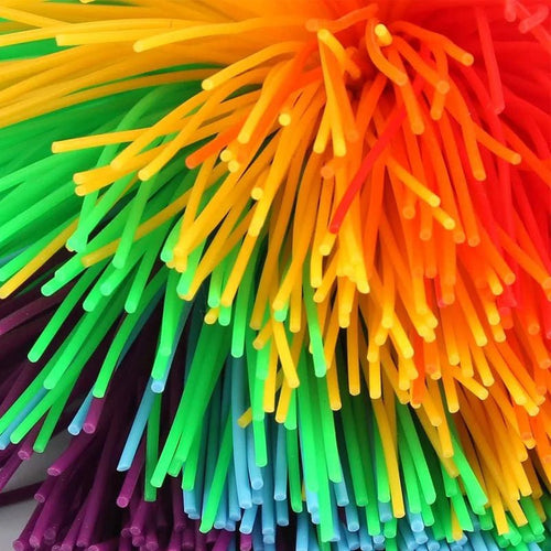 Balle sensorielle Koosh – Douce, colorée, apaisante - Mon Super TDAH