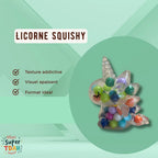 Licorne Anti-Stress TDAH - Billes Sensorielles Apaisantes