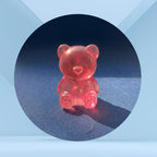 Ourson squishy rose en maltose – fidget à presser anti-stress pour enfants et adultes TDAH