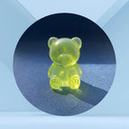 Ourson squishy vert en maltose – fidget à presser anti-stress pour enfants et adultes TDAH