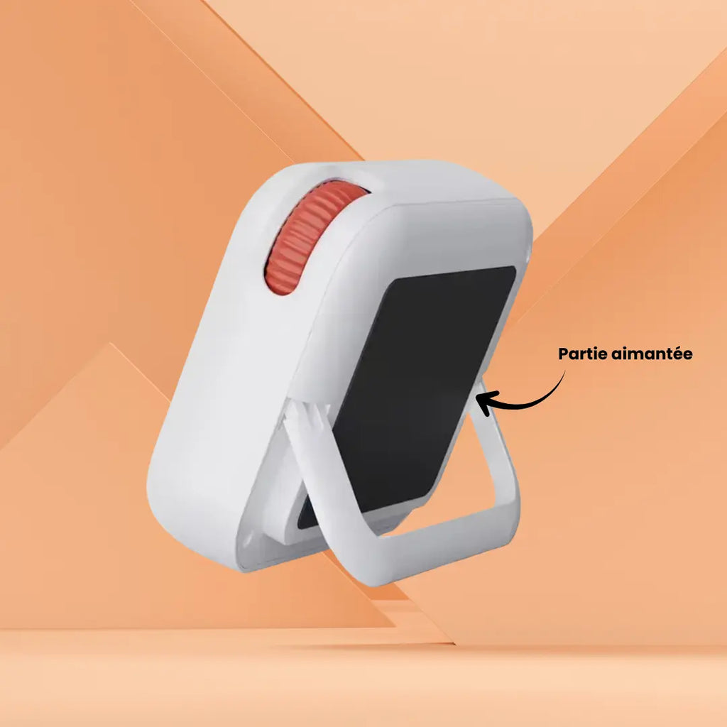 Partie aimantée du minuteur visuel TDAH – se fixe facilement sur un tableau blanc ou un frigo pour une utilisation au quotidien