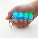 porte-clés anti stress clavier lumineux