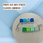 Porte-clés anti-stress clavier lumineux – présentation du fidget clavier rétroéclairé à toucher