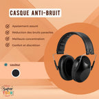 Casque Anti-Bruit TDAH Adulte - Focus Télétravail & Études