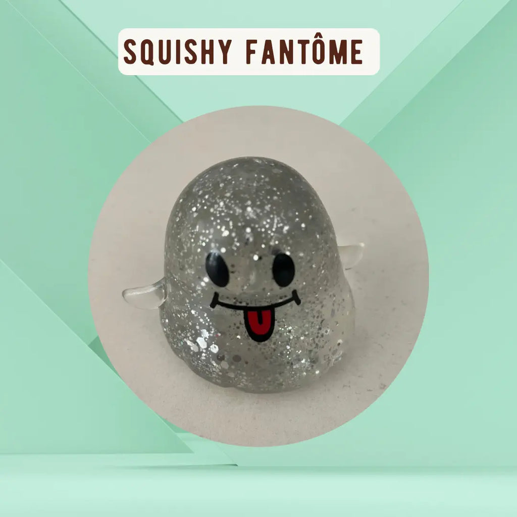 Squishy fantôme anti-stress moelleux, jouet sensoriel pour la régulation TDAH