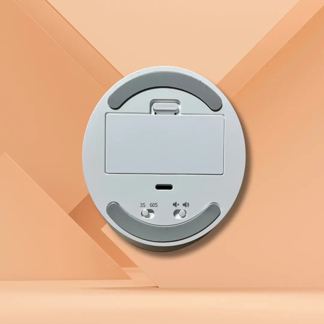 timer visuel vu de dos avec réglages